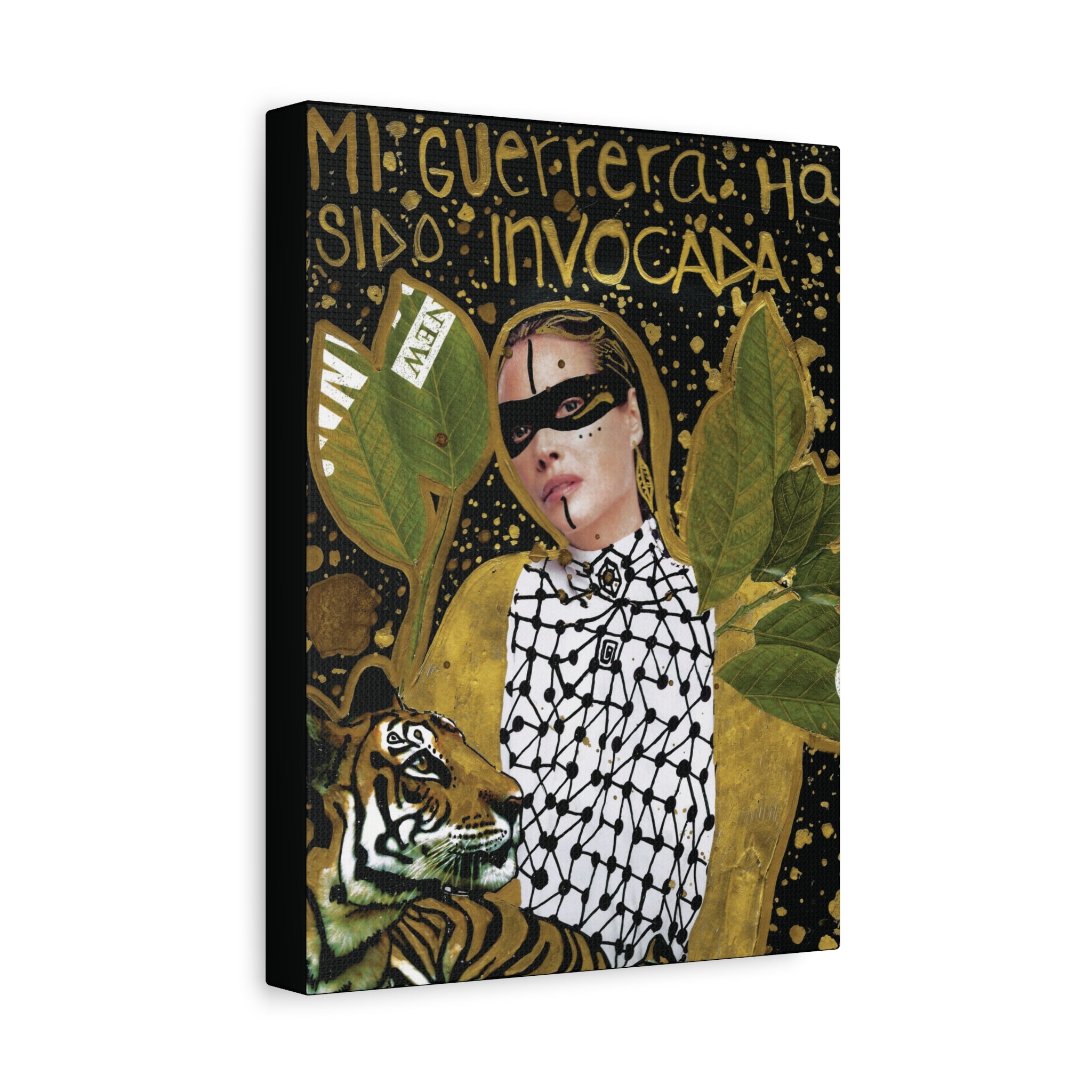Mi Guerrera Ha Sido Invocada | Original Analog Collage Art Print | Wall Art by Blue Moon Space