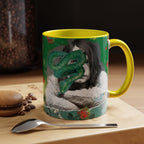 Rock & Bloom — The Serpent Sessions Mug | Grunge Floral Art Coffee Cup | Gift for Music Lovers (11oz & 15oz)