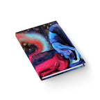 Sacred Practice Journal — Dark Cosmos Yoga Hard Cover Blank Journal for Movement & Soul Exploration | Gift for Yogis