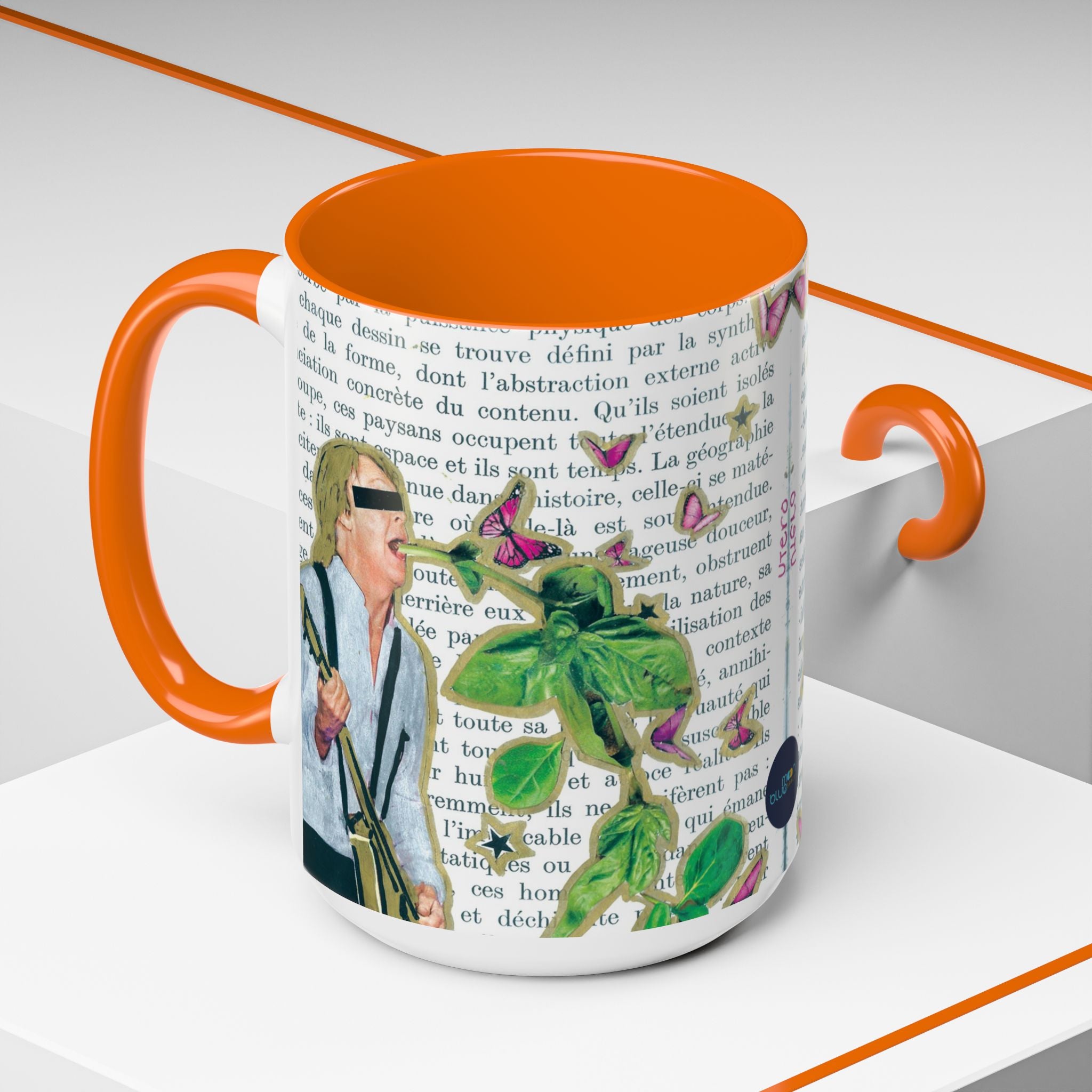 Rock & Bloom — Botanical Reverie Mug I Vintage Book Illustration Coffee Cup (11/15 oz)