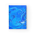Blue Moon Bird Journal — Ruled Lined Notebook, Celestial Nature Sketchbook