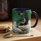Rock & Bloom — The Serpent Sessions Mug | Grunge Floral Art Coffee Cup | Gift for Music Lovers (11oz & 15oz)