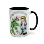 Rock & Bloom — Botanical Reverie Mug I Vintage Book Illustration Coffee Cup (11/15 oz)
