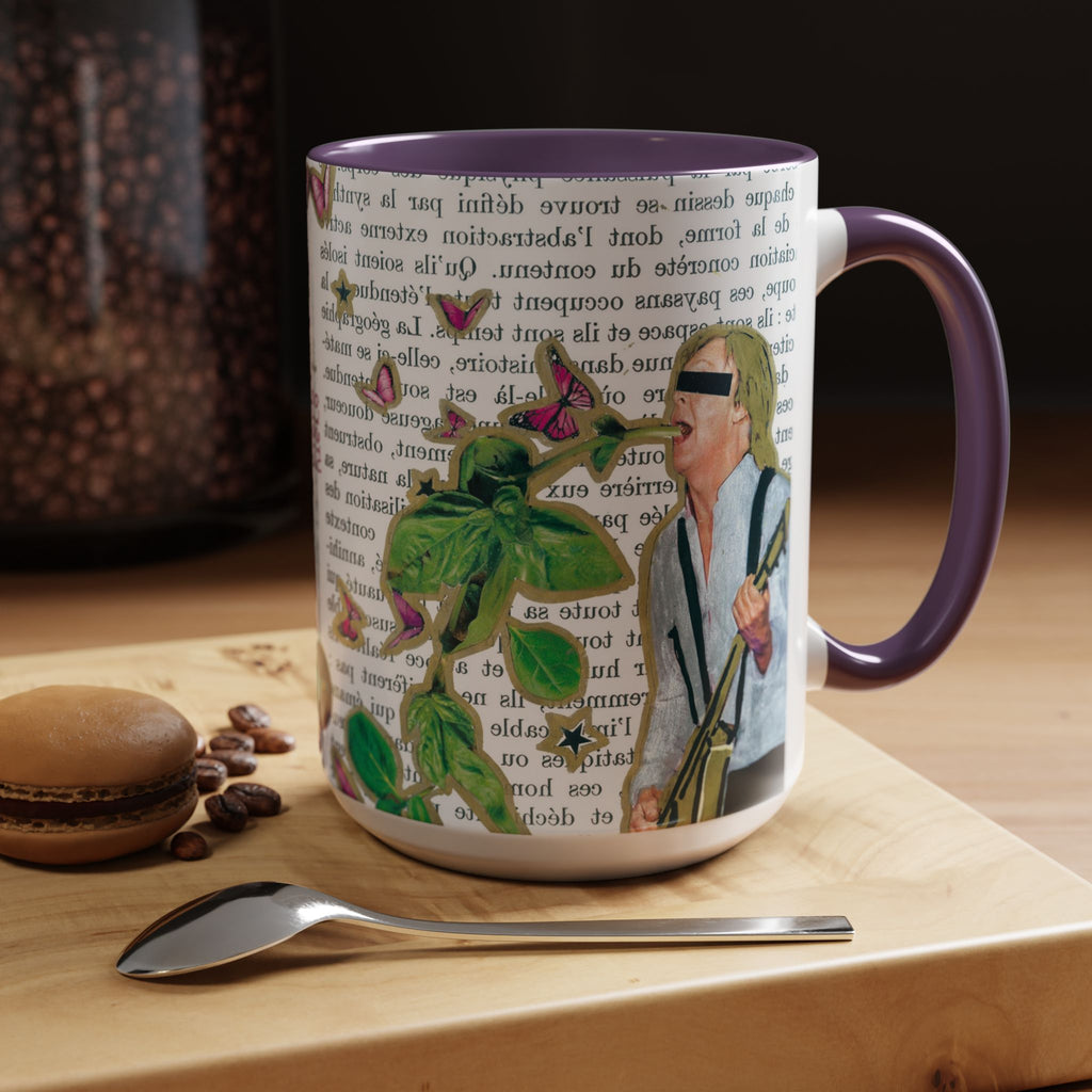 Rock & Bloom — Botanical Reverie Mug I Vintage Book Illustration Coffee Cup (11/15 oz)
