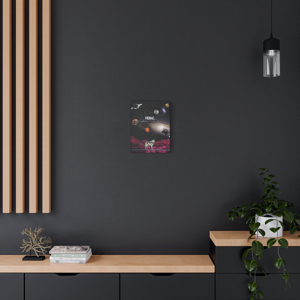 Home | Original Analog Collage Art Print | Wall Art by Blue Moon Space