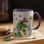Rock & Bloom — Botanical Reverie Mug I Vintage Book Illustration Coffee Cup (11/15 oz)