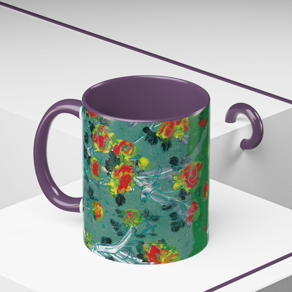 Rock & Bloom — The Serpent Sessions Mug | Grunge Floral Art Coffee Cup | Gift for Music Lovers (11oz & 15oz)