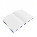 Sacred Practice Journal — Dark Cosmos Yoga Hard Cover Blank Journal for Movement & Soul Exploration | Gift for Yogis