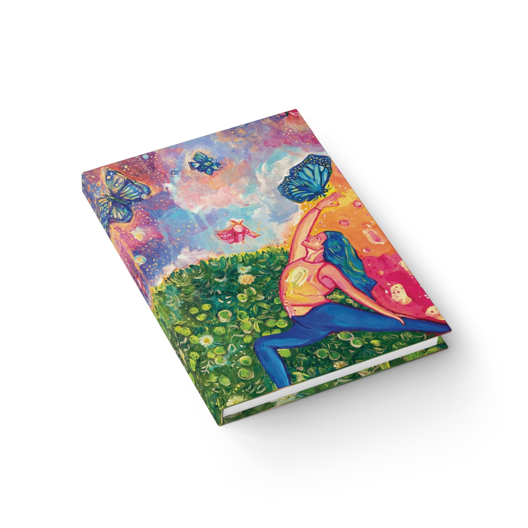 Sacred Practice Journal — Yoga Goddess Blank Journal for Movement & Self-Discovery | Gift for Yogis