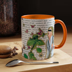 Rock & Bloom — Botanical Reverie Mug I Vintage Book Illustration Coffee Cup (11/15 oz)