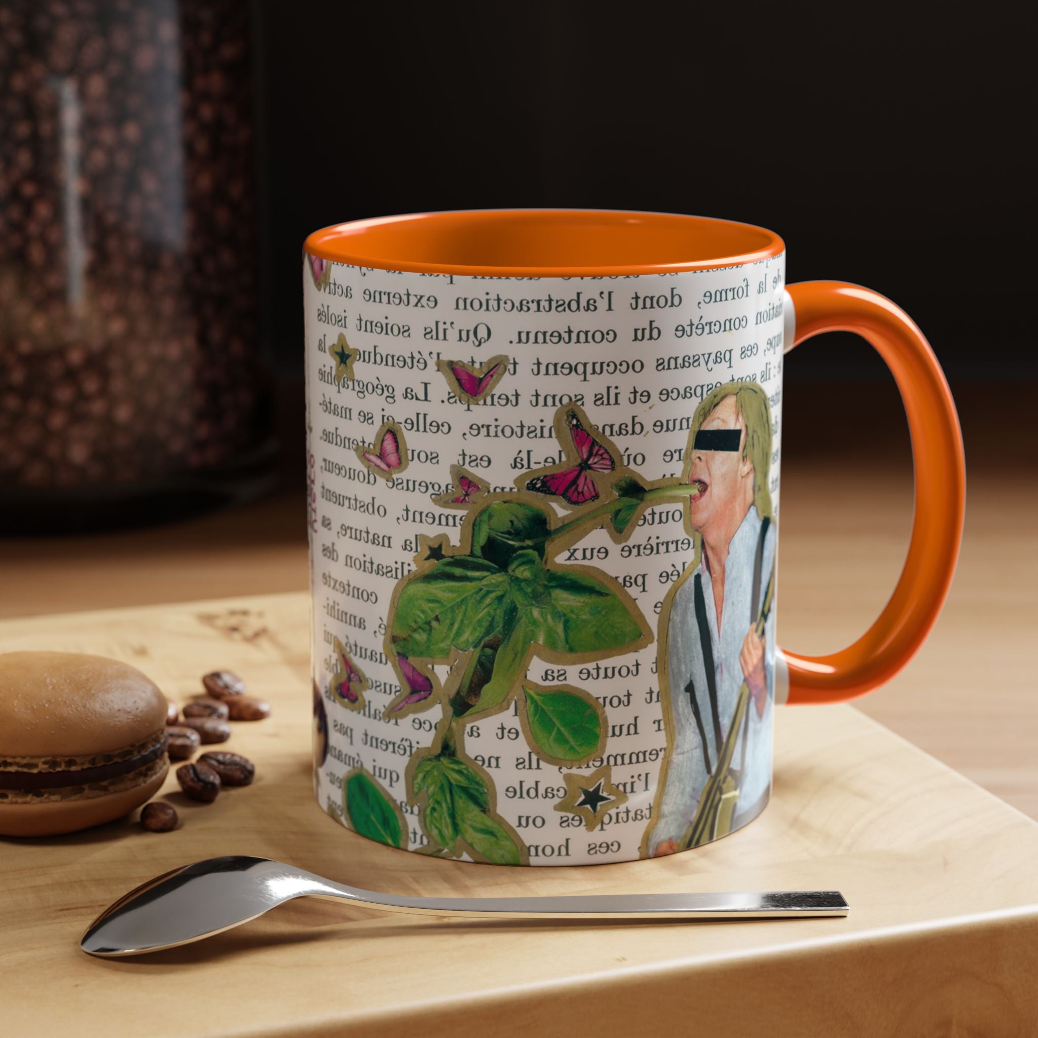 Rock & Bloom — Botanical Reverie Mug I Vintage Book Illustration Coffee Cup (11/15 oz)