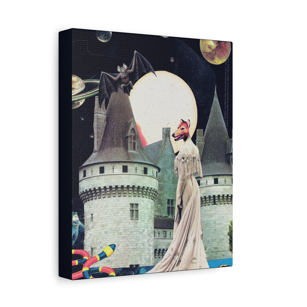Queen of the Underworld | Original Analog Collage Art Print | Wall Art by Blue Moon Space