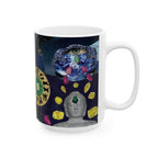 Astrology Moon & Zodiac Ceramic Mug — Mystical Night Sky Coffee Cup (11oz & 15oz)