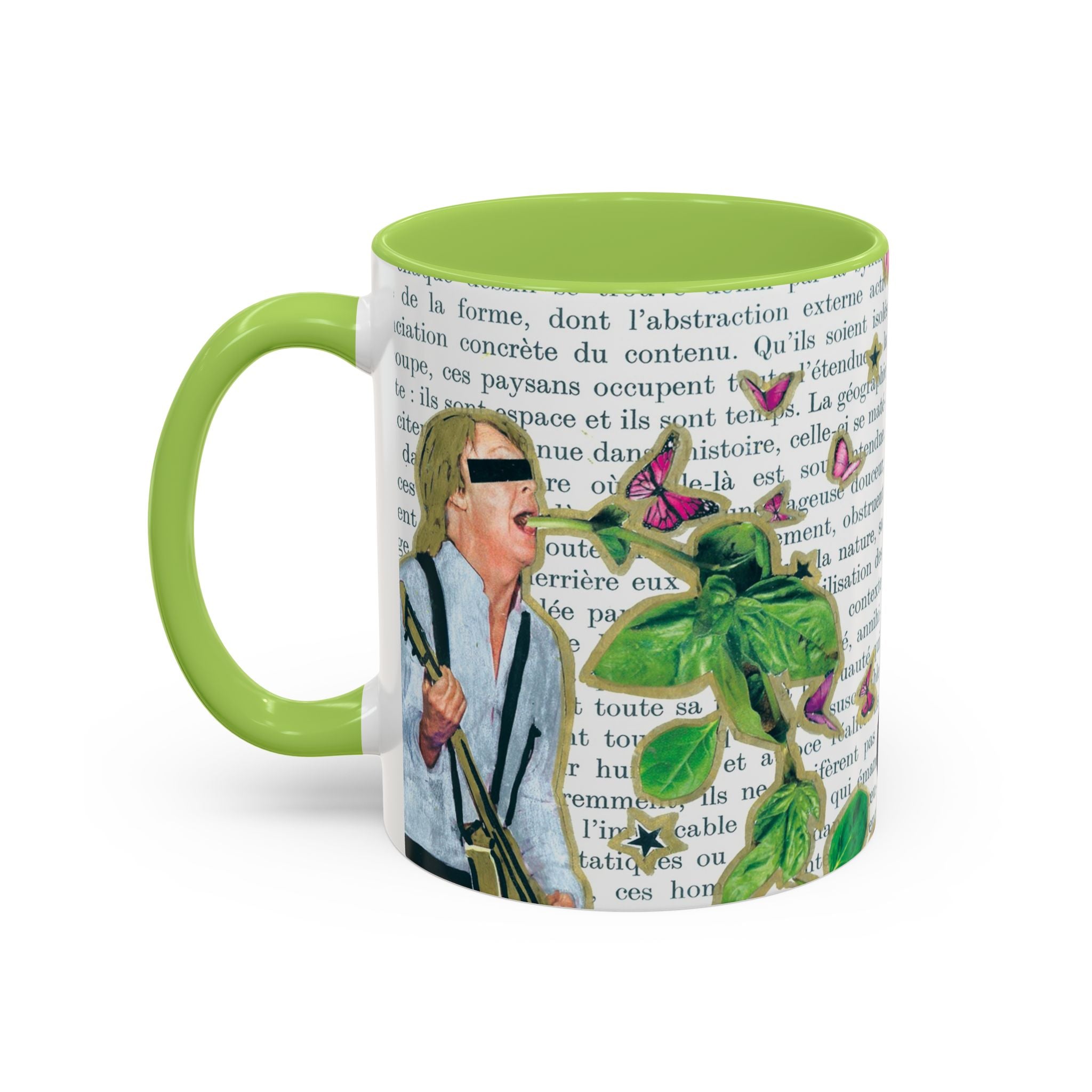 Rock & Bloom — Botanical Reverie Mug I Vintage Book Illustration Coffee Cup (11/15 oz)