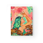 Sacred Practice Notebook — Colorful Goddess Ruled Lined Notebook for Writing & Self-Reflection | Gift for Women