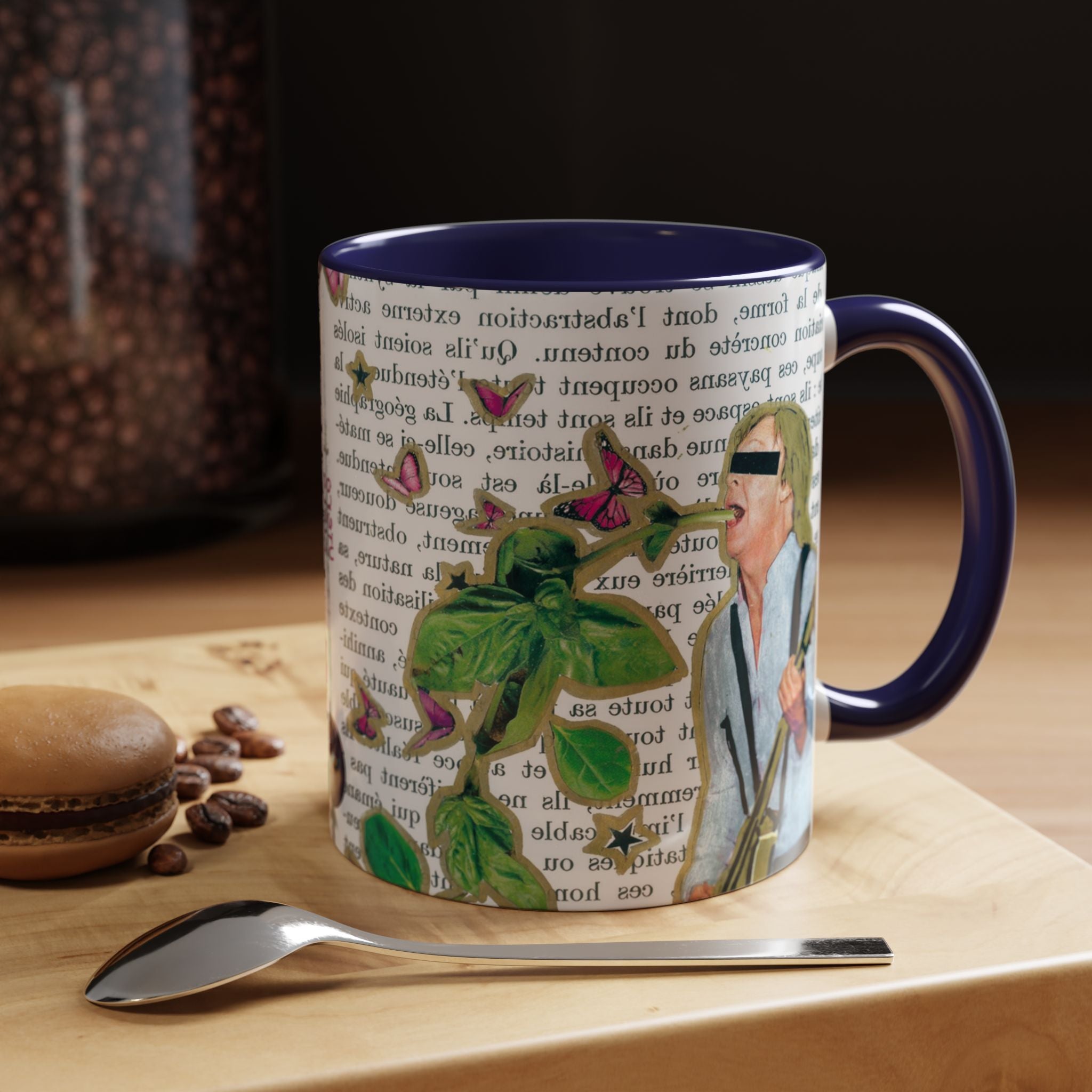 Rock & Bloom — Botanical Reverie Mug I Vintage Book Illustration Coffee Cup (11/15 oz)