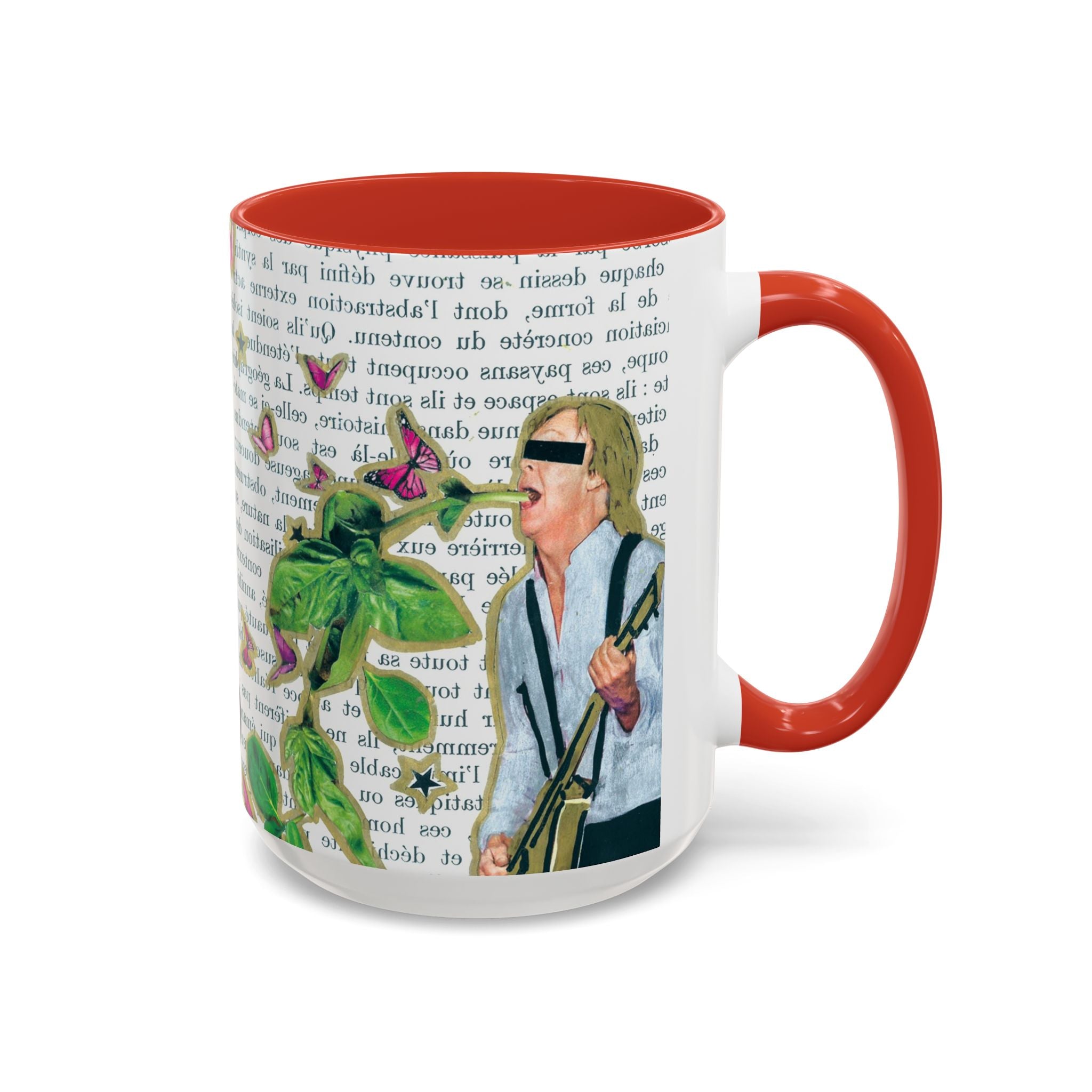 Rock & Bloom — Botanical Reverie Mug I Vintage Book Illustration Coffee Cup (11/15 oz)