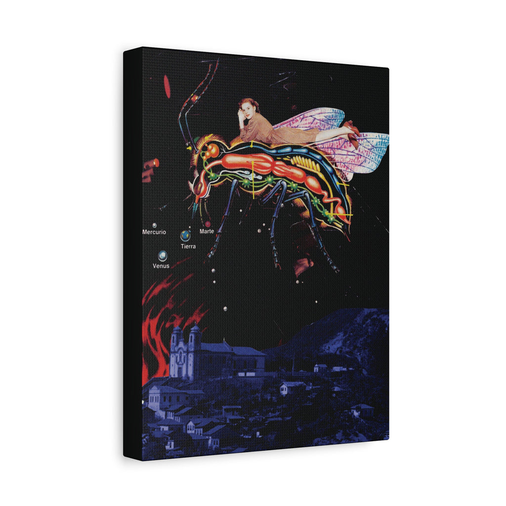Fly Away | Original Analog Collage Art Print | Wall Art by Blue Moon Space