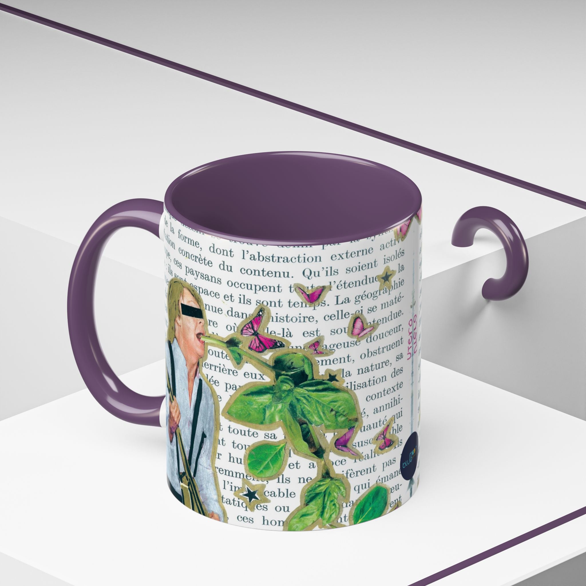 Rock & Bloom — Botanical Reverie Mug I Vintage Book Illustration Coffee Cup (11/15 oz)