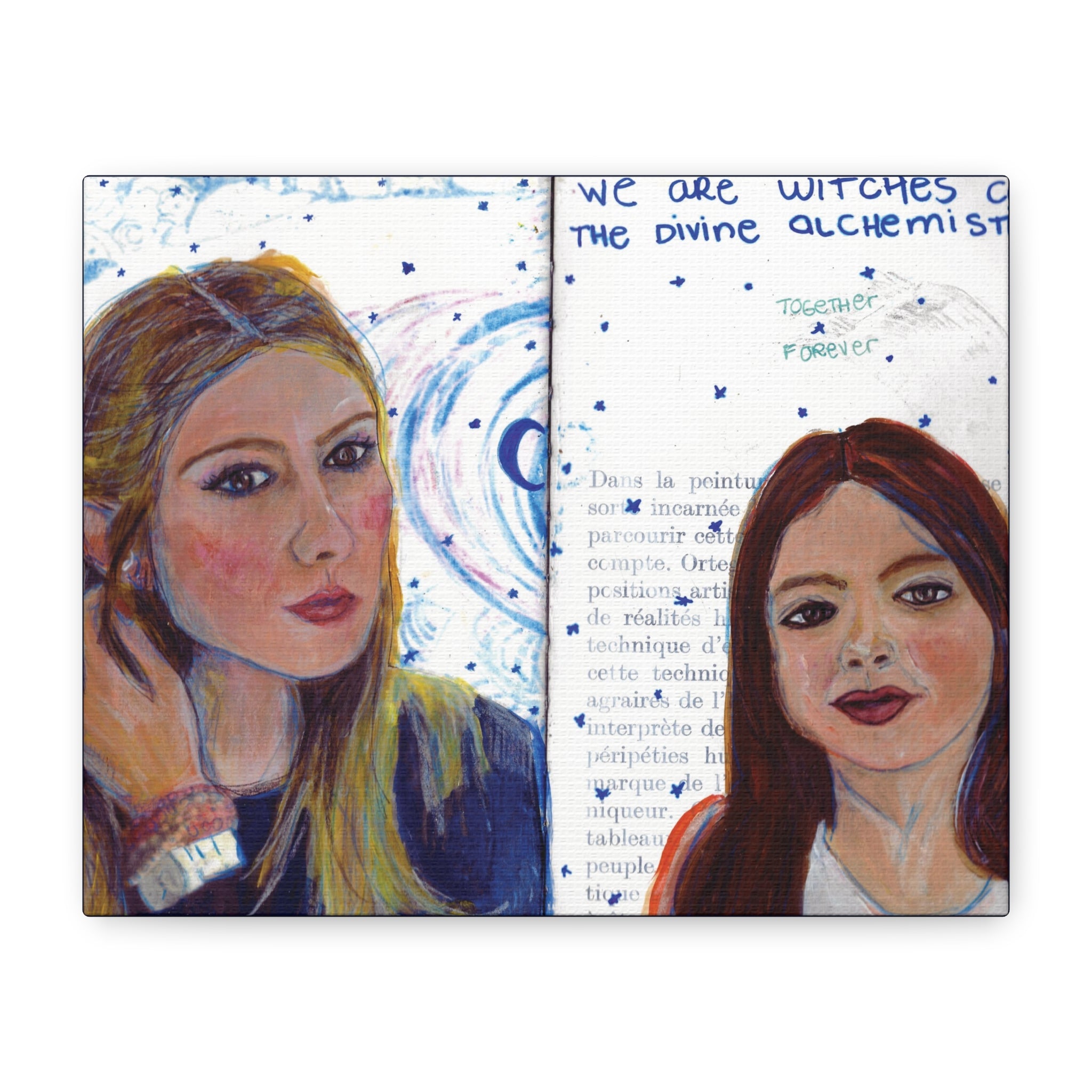 We Are Witches | Original Sketchbook Art Print | Wall Art by Blue Moon Space