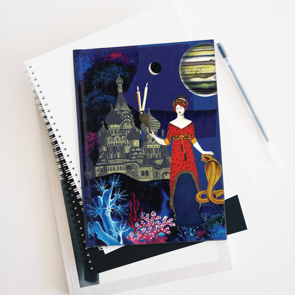 The Torchbearer | Blank Hardcover Journal | Art by Blue Moon Space